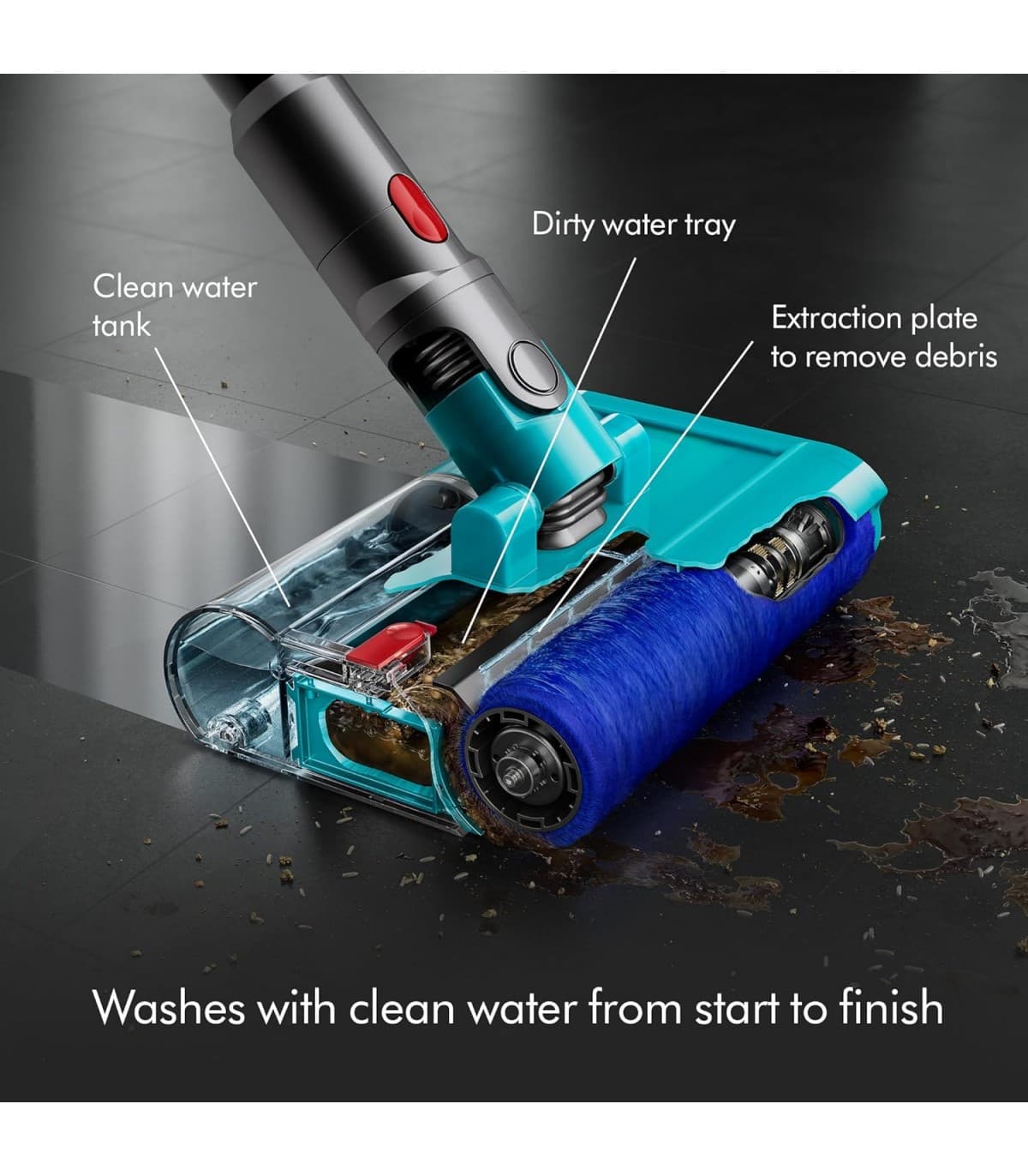 جارو شارژی دایسون مدل Dyson V15s Detect Submarine Wet Dry Vacuum — تصویر ۲