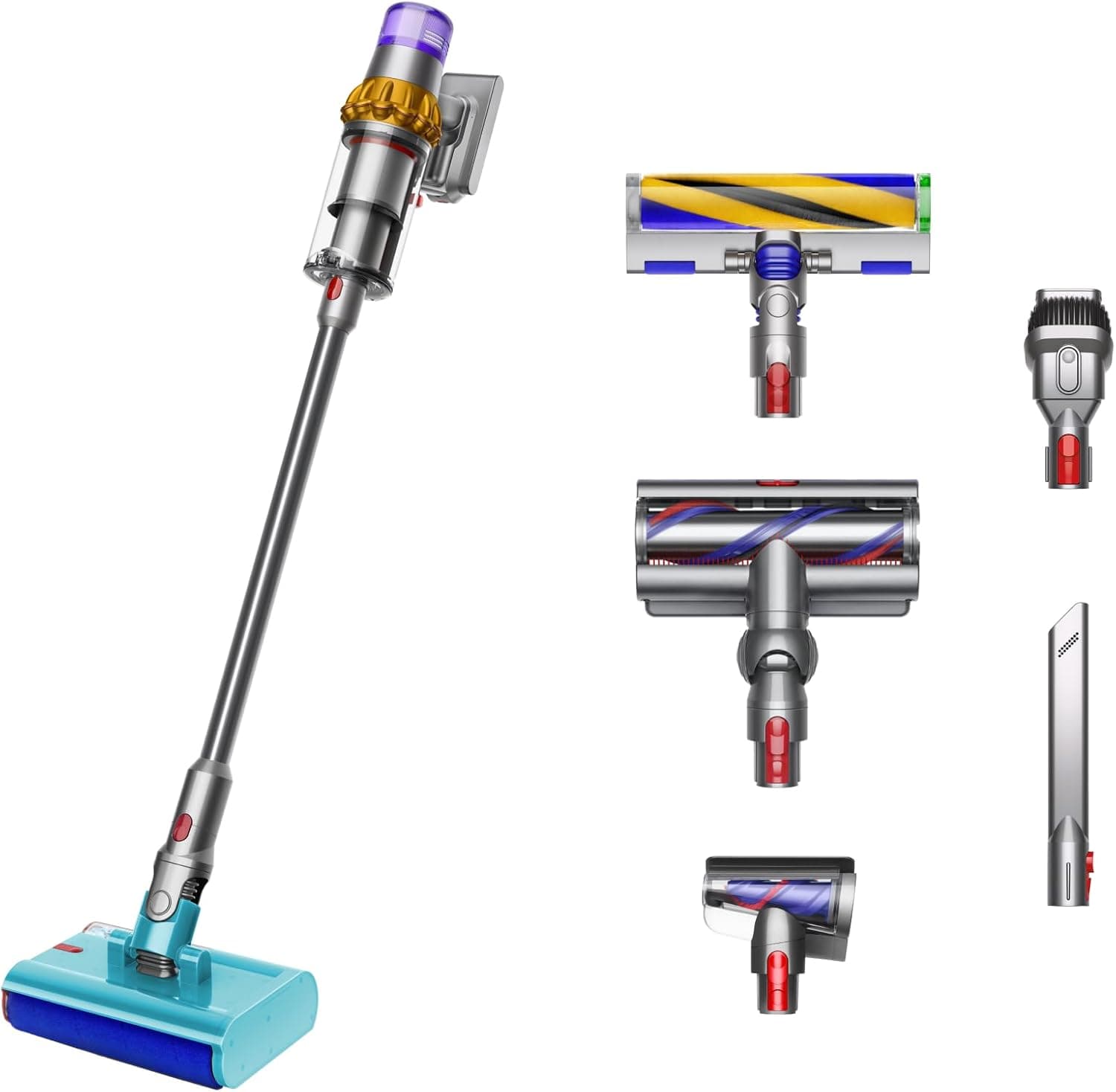جارو شارژی دایسون مدل Dyson V15s Detect Submarine​ Wet Dry Vacuum