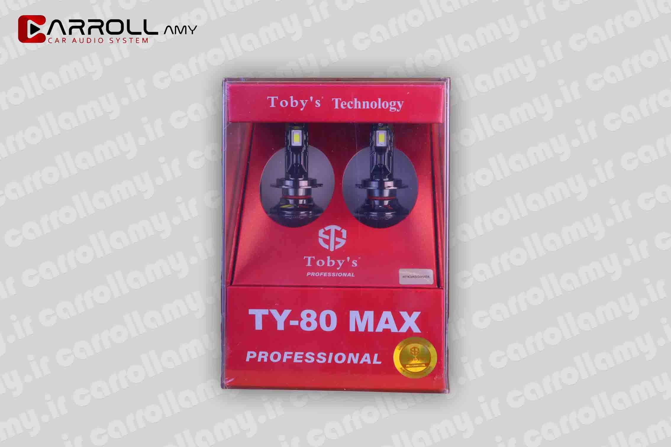 هدلایت لامپ خودرو توبیز مدل TY-80 MAX پایه H4
