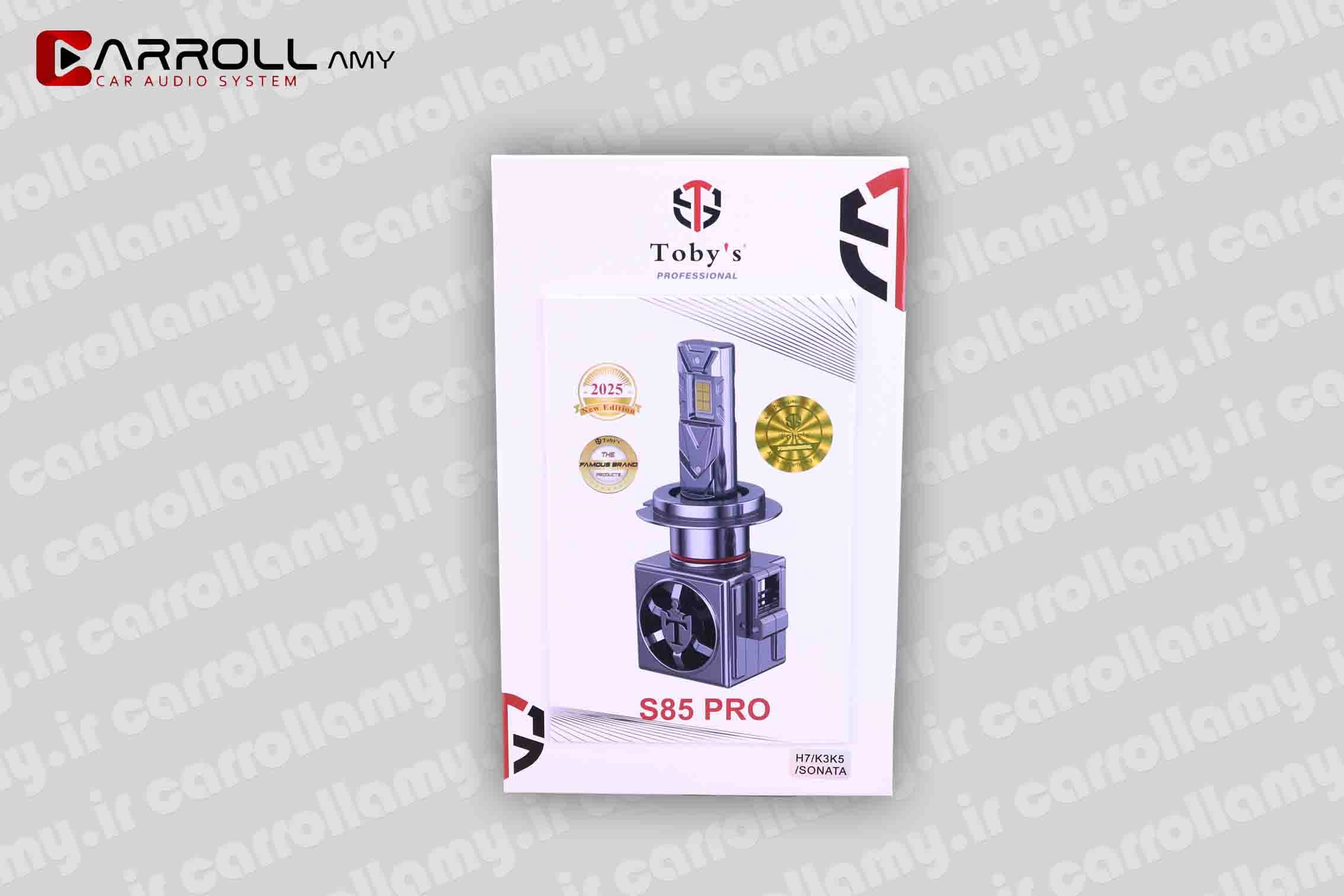 هدلایت لامپ خودرو توبیز مدل S85 PRO پایه H7