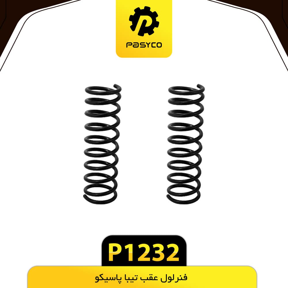 فنر لول عقب تیبا پاسیکو P1232 مجموعه دو عددی