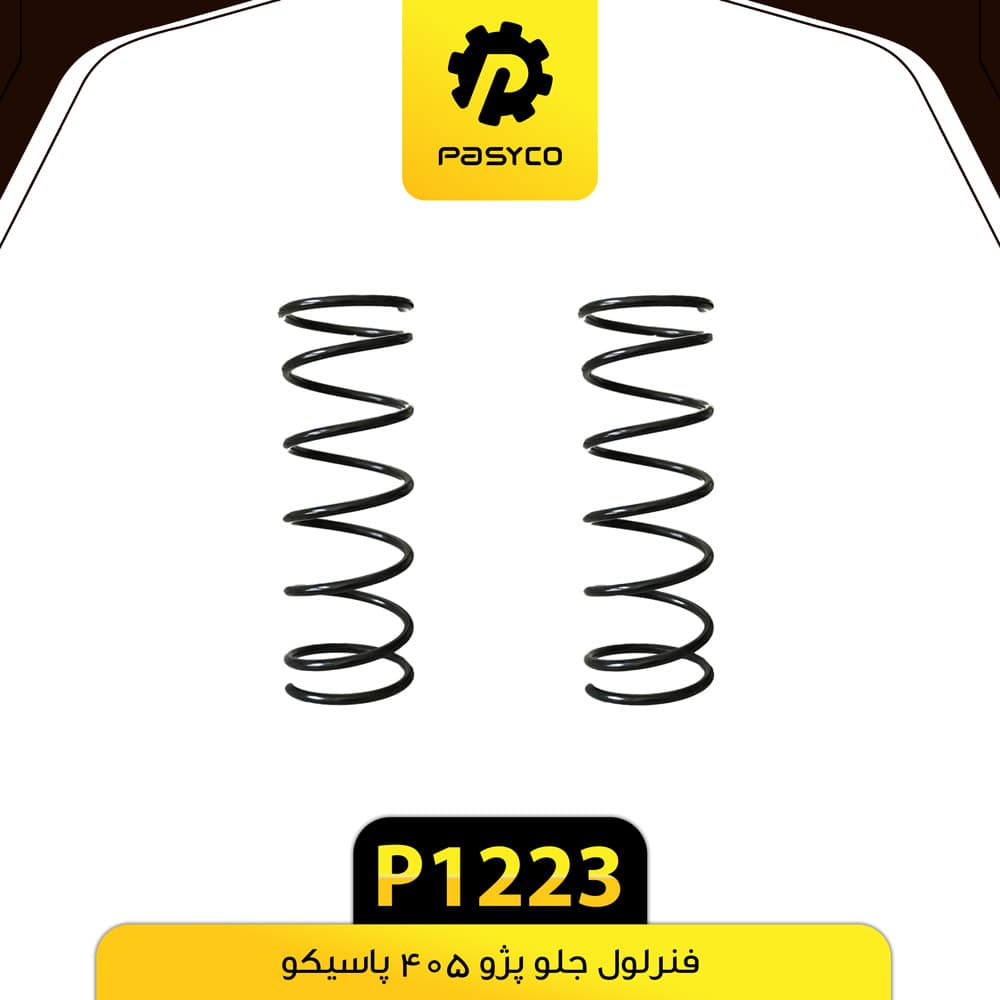 فنر لول جلو پژو 405 پاسیکو P1223 مجموعه دو عددی