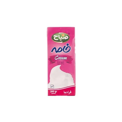 خامه 200گرم صباح 36ع(495/000ف)