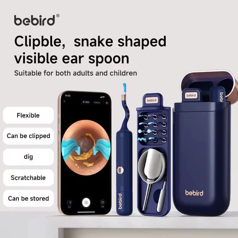 گوش‌پاک‌کن هوشمند شیائومی مدل I35R Bebird — تصویر ۲