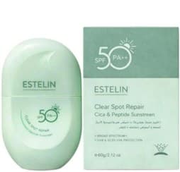 ضدآفتاب سبز استلین ESTELIN Green Sunscreen SPF50+ PA+++