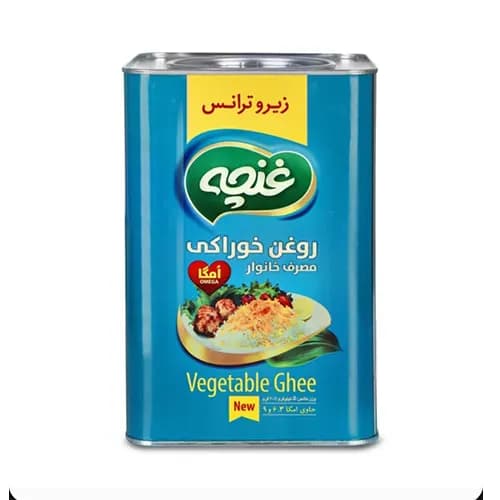 روغن نیمه جامد 5کیلویی غنچه 4عددی