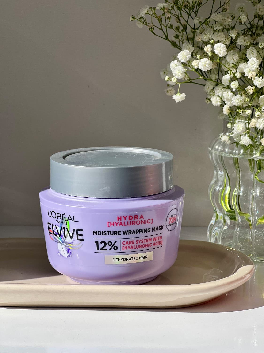 ماسک مو لورال 72 ساعته Loreal Hydra Hyaluronic