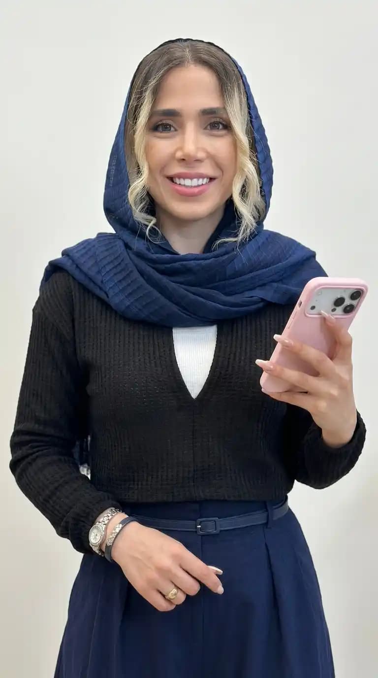 شومیز حصیری و تاپ زنانه دو تکه — تصویر ۴