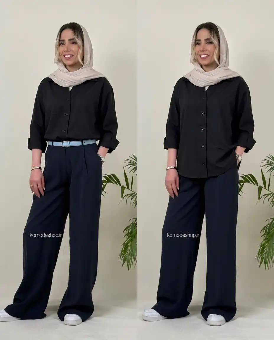 شومیز خنک زنانه مدل نوشه — تصویر ۶