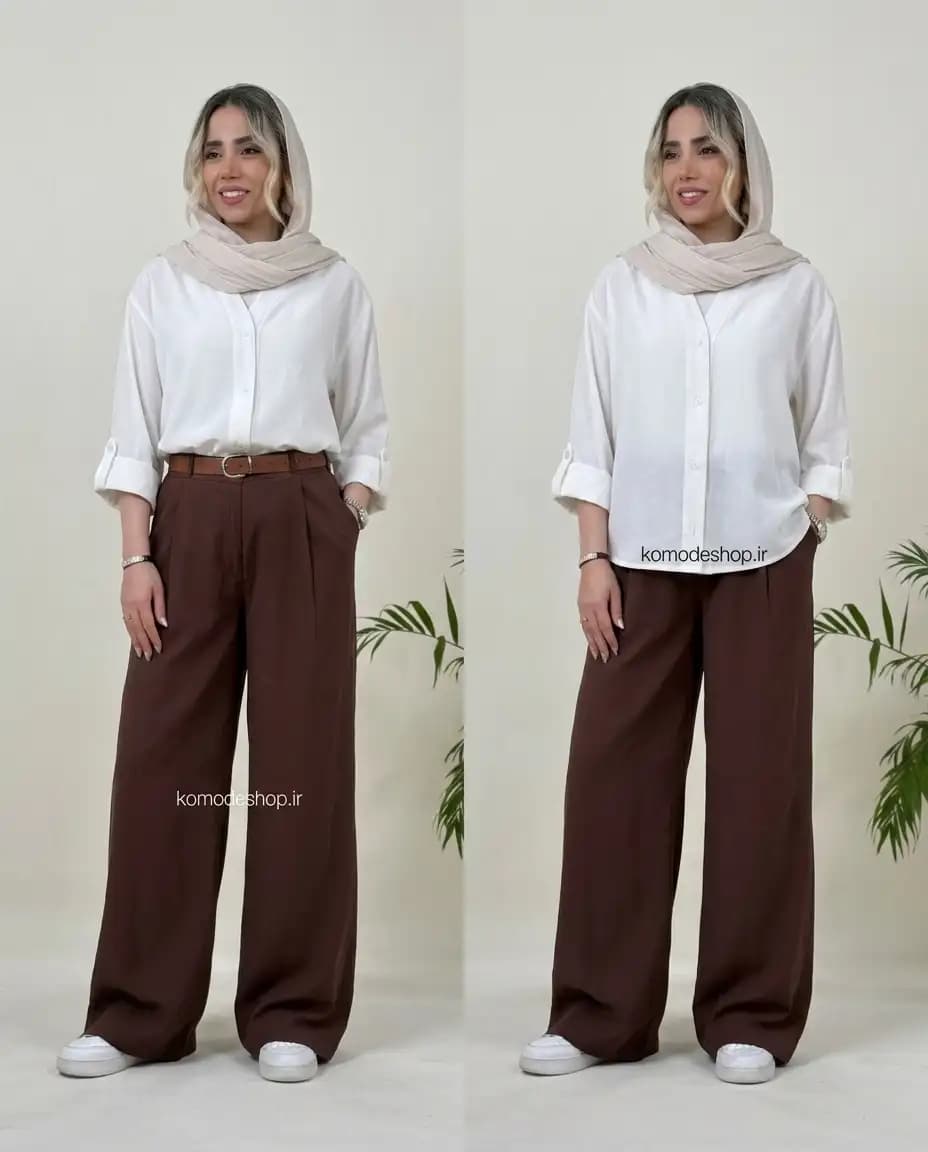 شومیز خنک زنانه مدل نوشه — تصویر ۷