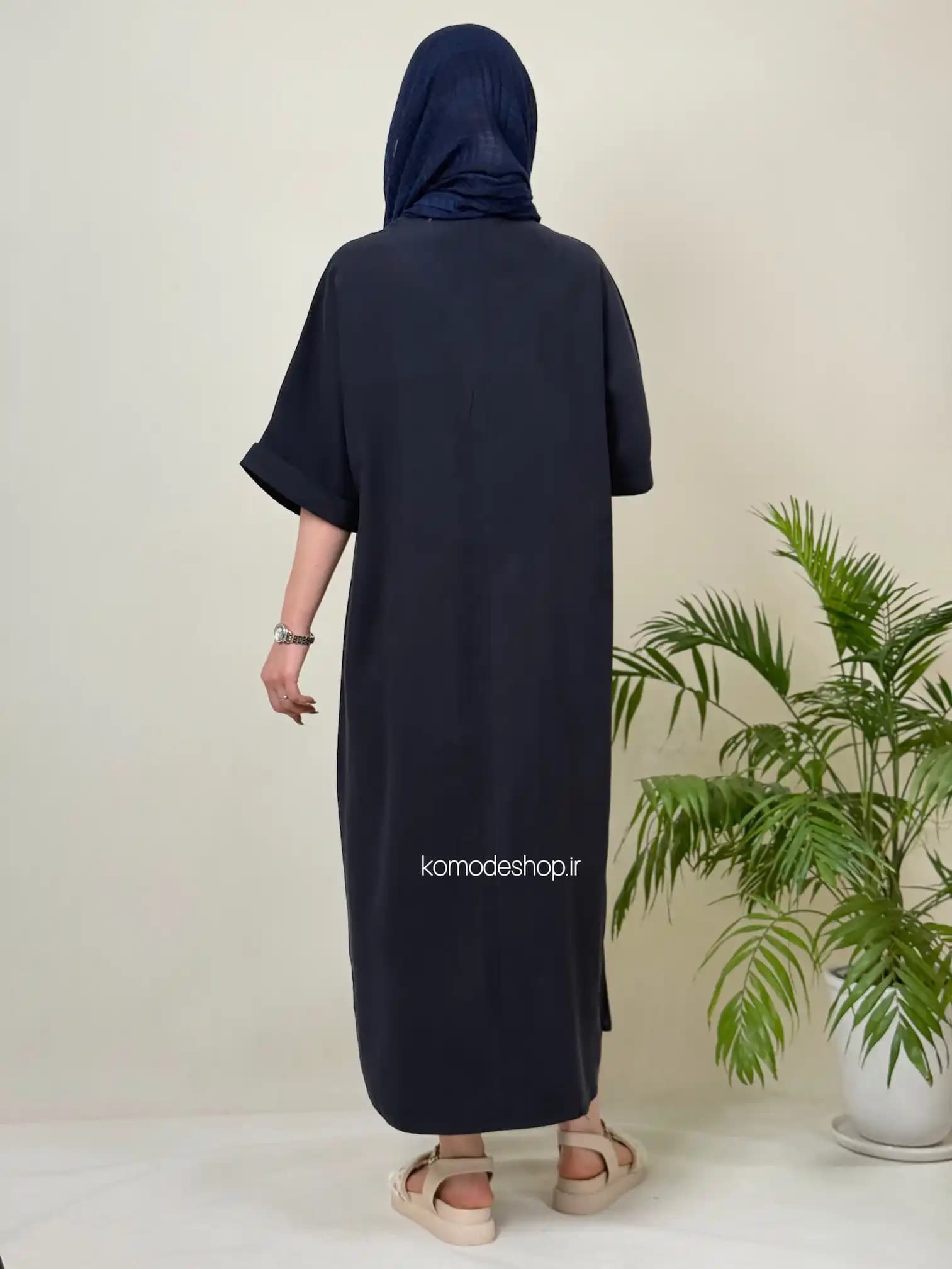 پیراهن سیلک زنانه آمیتیس — تصویر ۵