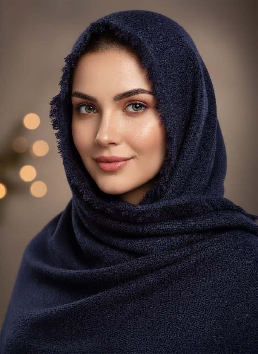 شال کنفی سنگشور 4 طرف ریش وارداتی — تصویر ۸
