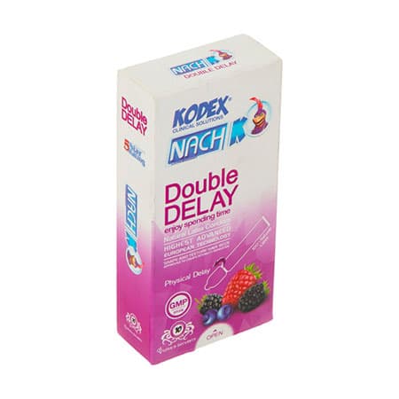 کاندوم تاخیری کدکس مدل Double Delay بسته 10عددی — تصویر ۴
