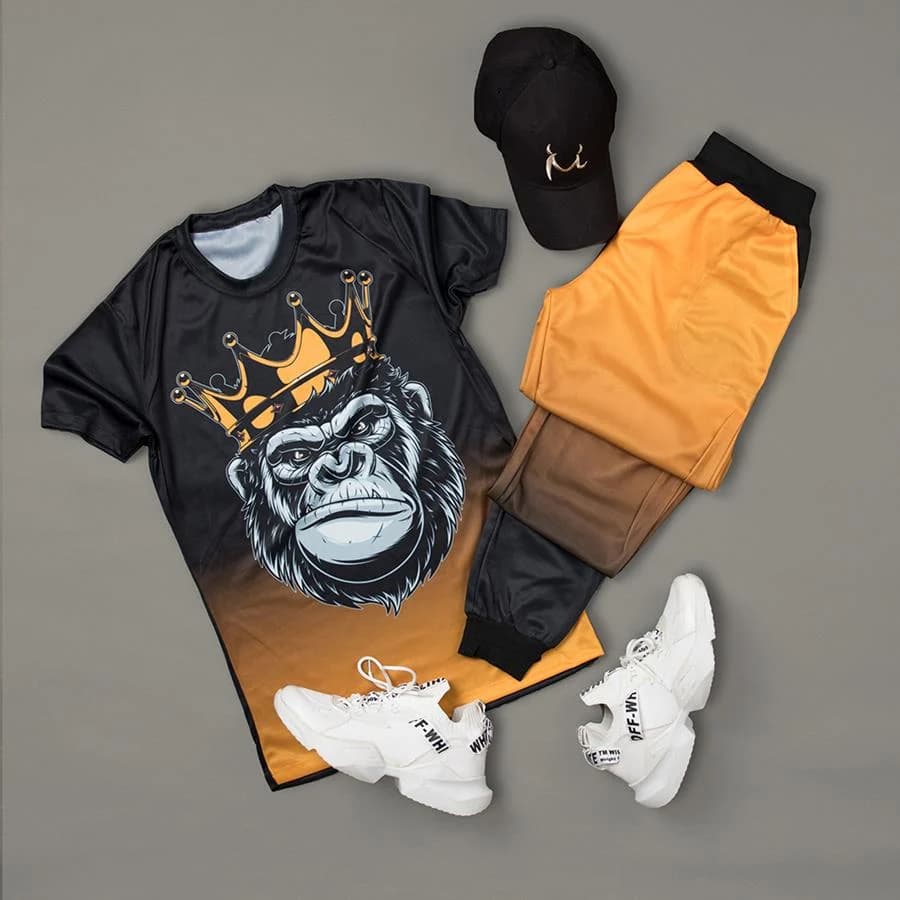 تیشرت و شلوار مردانه KingMonkey — تصویر ۲