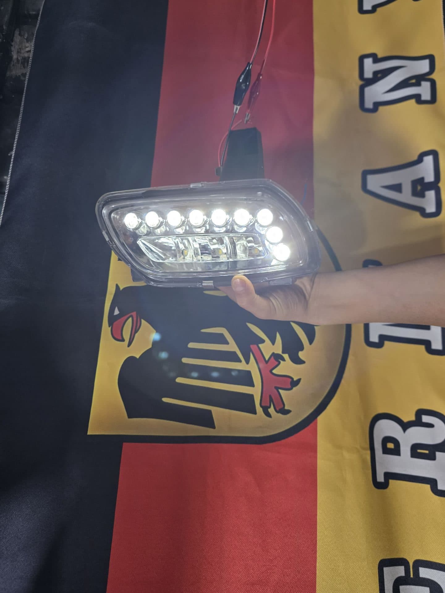 پروژکتور پژو پارس LED مهشکن دیلایت دار بسته دوعددی