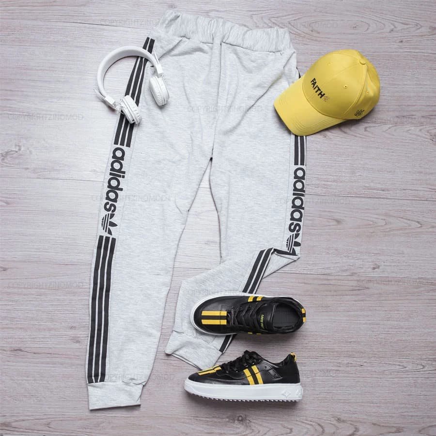 شلوار اسلش مردانه طرح adidas — تصویر ۲