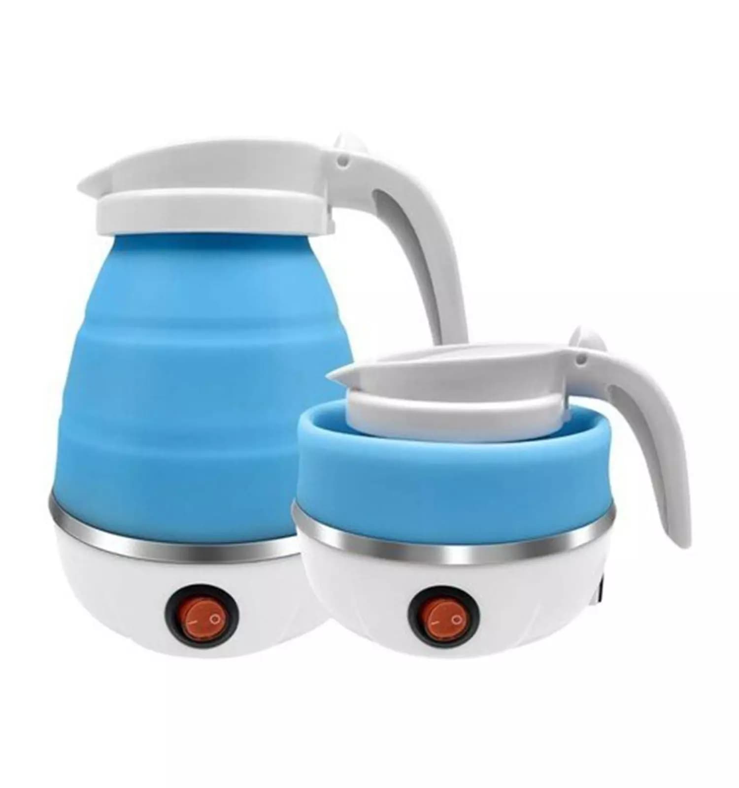 کتری برقی سیلیکونی تاشو مدل Electric Kettle — تصویر ۳