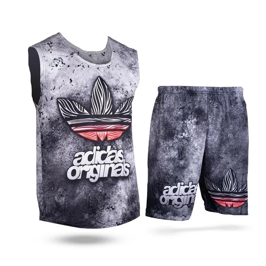 ست رکابی و شلوارک مردانه مدل Adidas Orginals