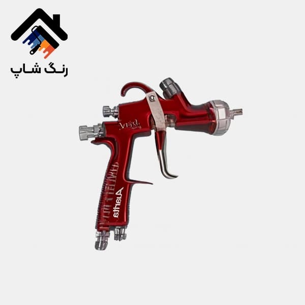 پيستوله Aurita-K400 سوزن 1.7 سه تنظيم کاسه رو پلاستيکي 600CC