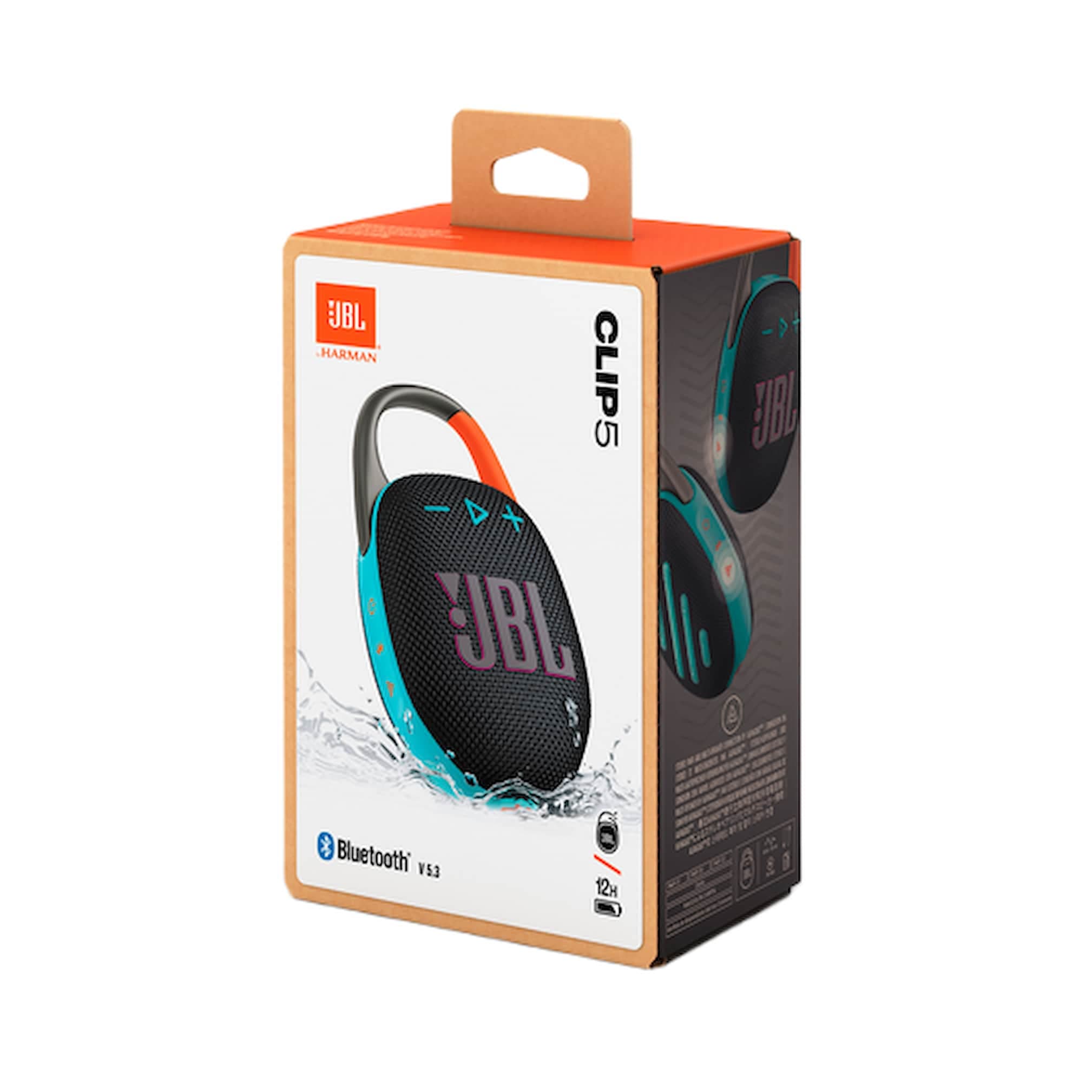 اسپیکر بلوتوثی قابل حمل جی بی ال مدل JBL Clip 5 – Clip 5 — تصویر ۹
