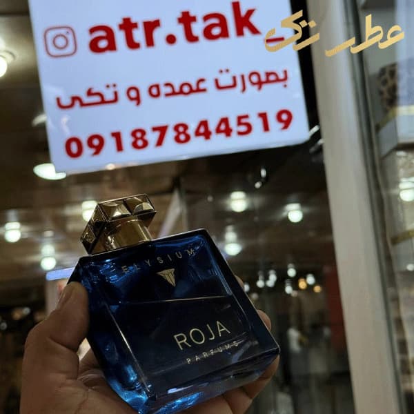 عطر ادکلن مردانه روژا مدل الزیوم 100 میل — تصویر ۴