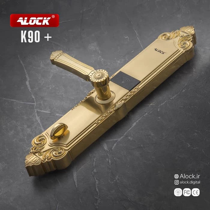 قفل اثر انگشتی دیجیتال ALOCK مدل K90+ Gold