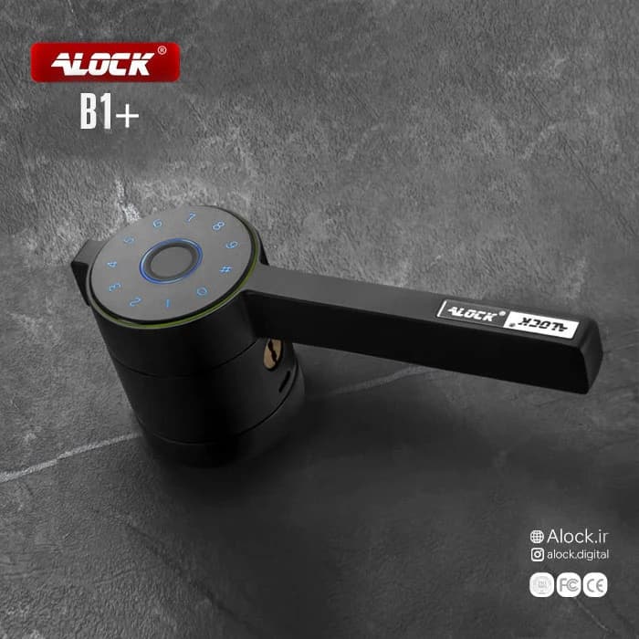 دستگیره درب اثر انگشتی Alock مدل +B1 — تصویر ۵