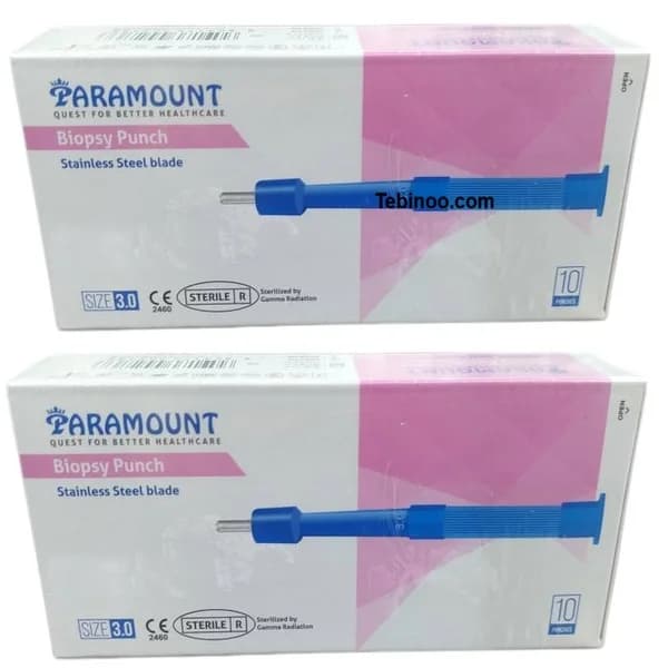 پانچ پوستی و بیوپسی سایز 3