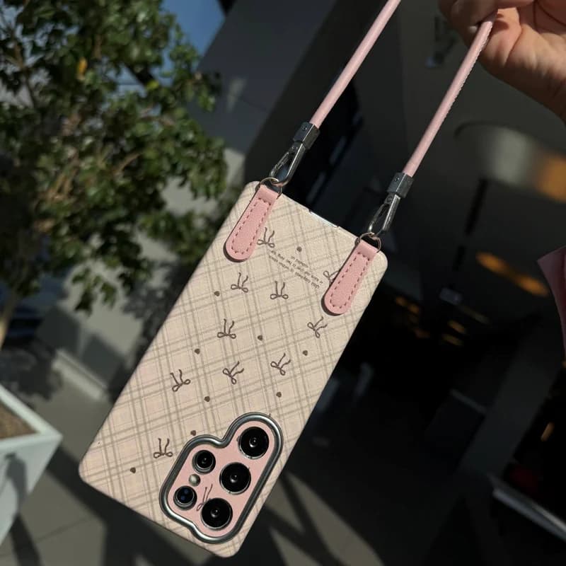 pink ribbon بند دار