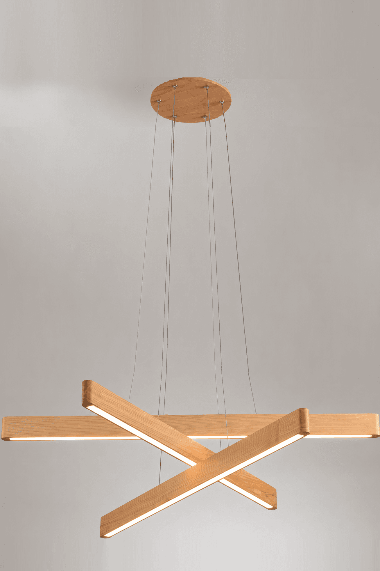 آویز چوبی هُما Homa Hanging Lamp — تصویر ۴
