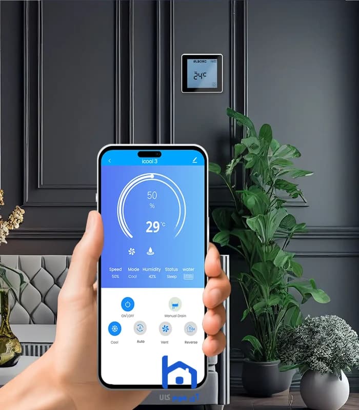 سوپر کولر آبی سلولزی پلیمری روبروزن نیرو تهویه البرز مدل NTAC9/180F ظرفیت 18000 — تصویر ۲