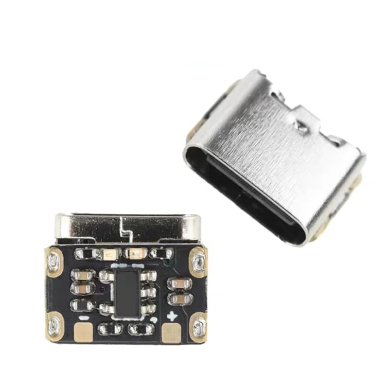 مینی ماژول شارژر باتری لیتیوم یون تک سل با ورودی USB Type-C — تصویر ۳