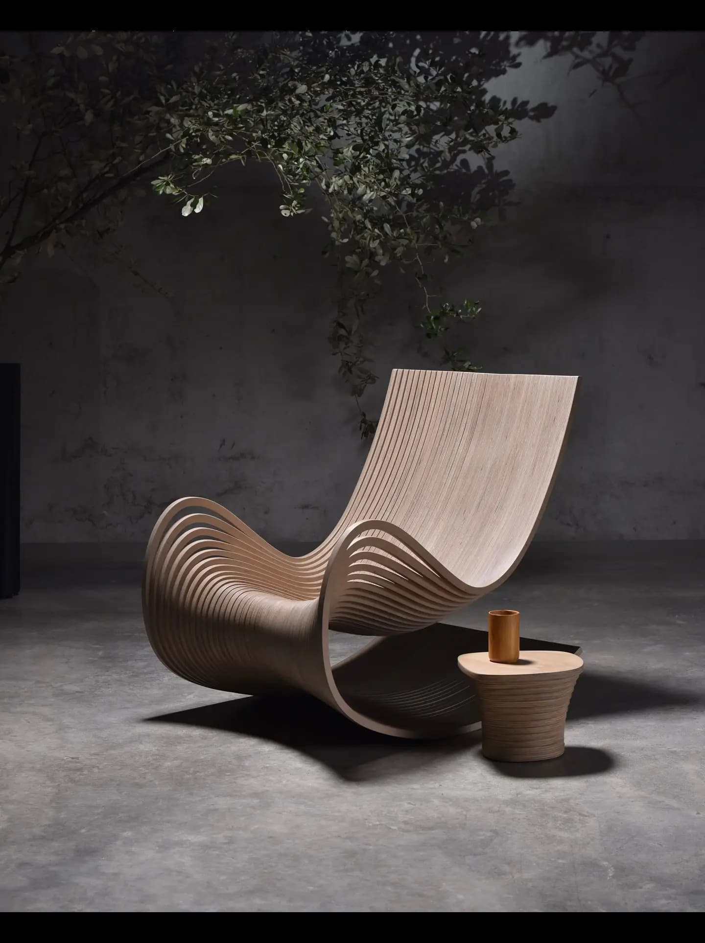 صندلی راک باسیلیو Basilio Rocking Chair — تصویر ۶