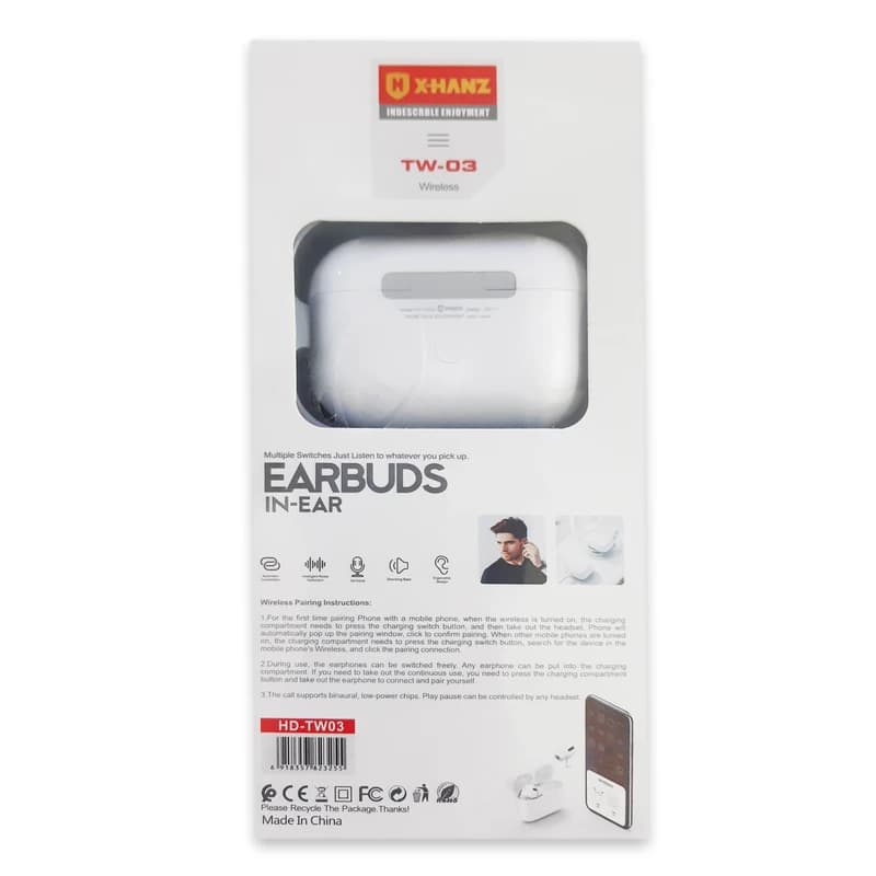 هدفون بی سیم ایکس هانز مدل TW-03 — تصویر ۲
