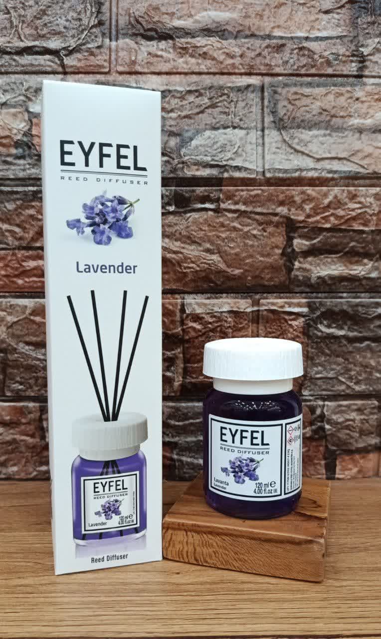 خوشبو کننده چوبی ایفل/ ۱۲۰ میل/ رایحه لوندر /Eyfel اصل ترکیه