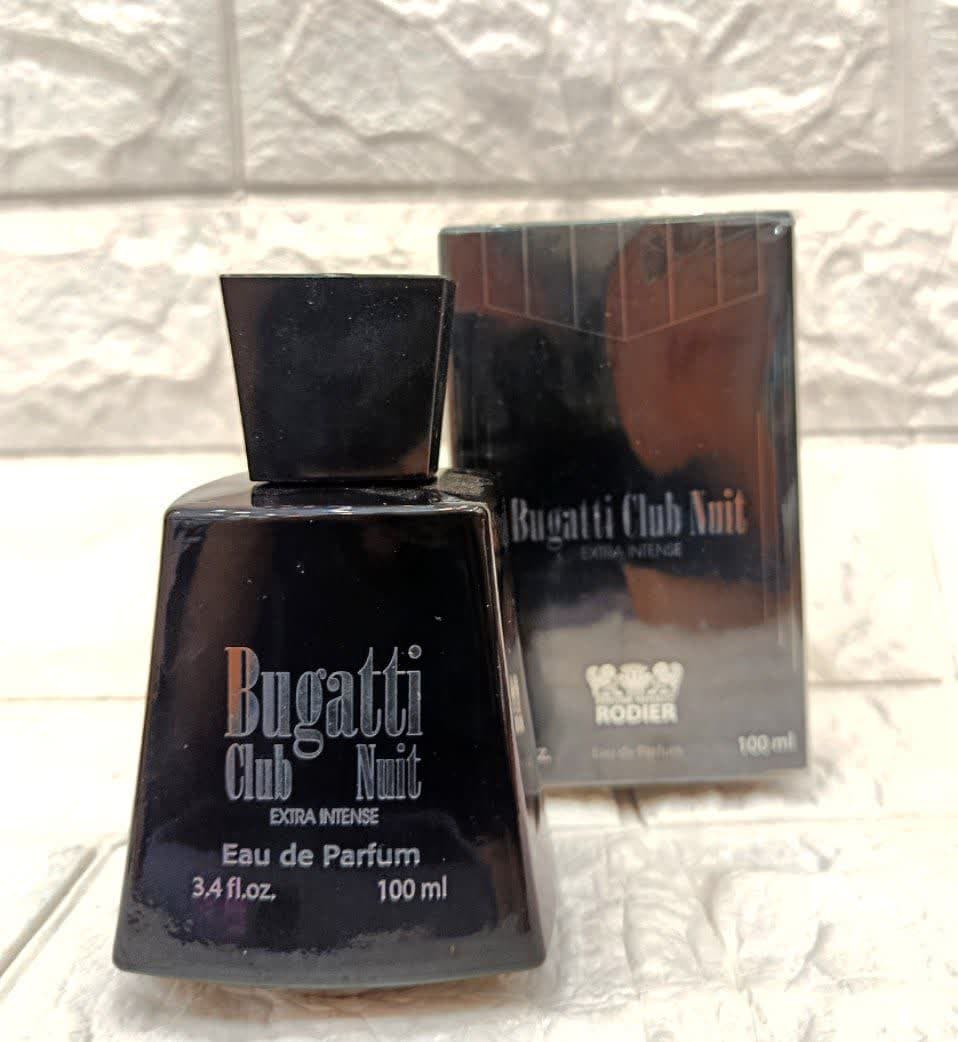 ادوپرفیوم رودیر مدل Bugatti Club Nuit حجم /100 میلی لیتر/ارسال رایگان