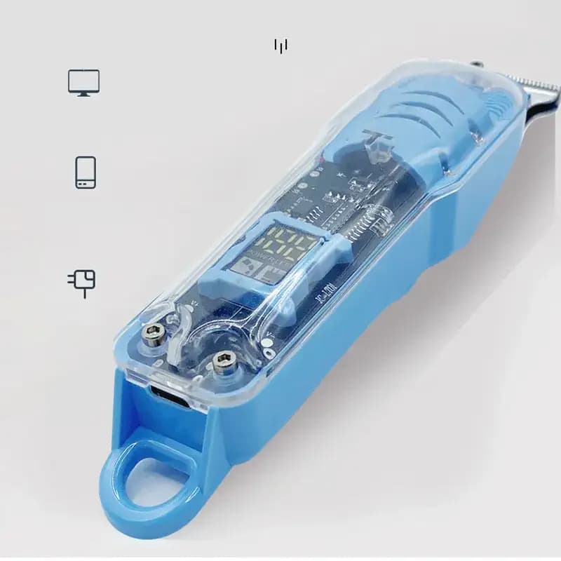 ماشین اصلاح شفاف بی‌سیم مدل Transparent Grooming Clipper — تصویر ۳