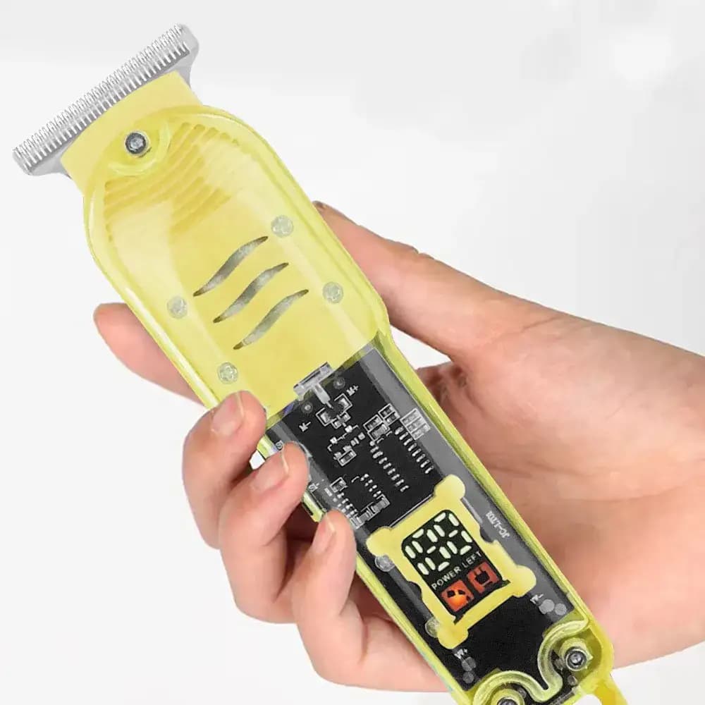 ماشین اصلاح شفاف بی‌سیم مدل Transparent Grooming Clipper — تصویر ۴