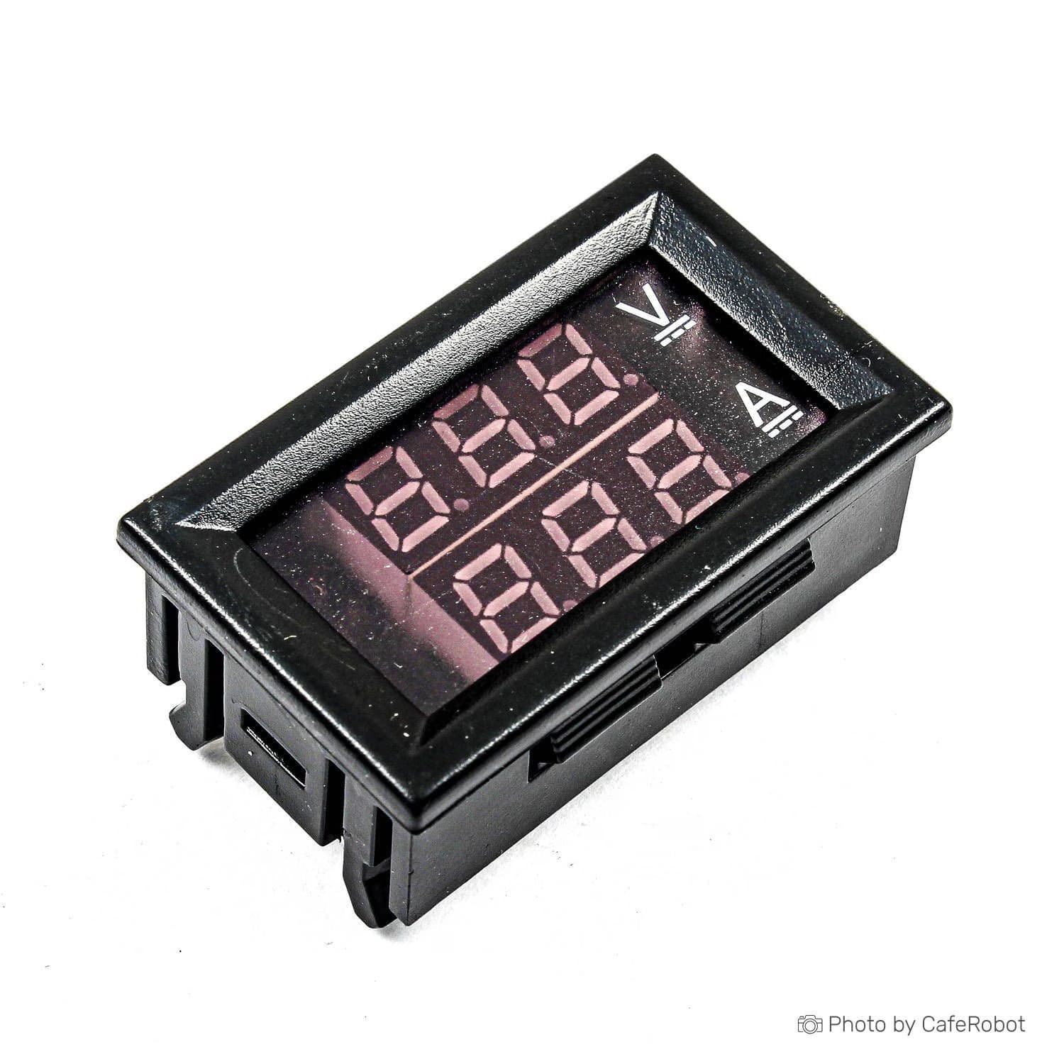 ماژول نمایشگر ولتمتر امپرمتر دیجیتالی | V/A Meter پنلی دقیق