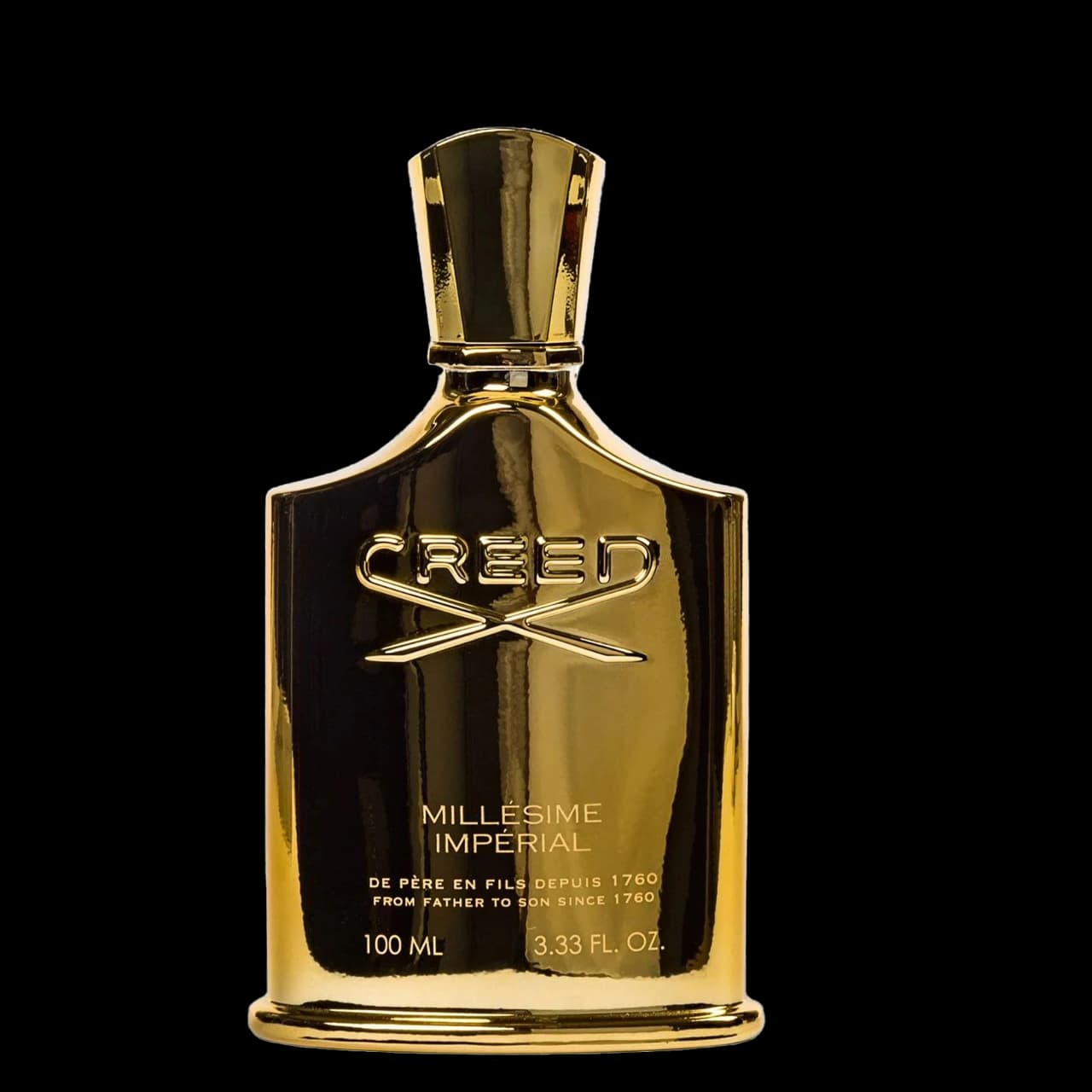 عطر مردانه و زنانه کرید امپریال میلسیم طلایی 100 میل