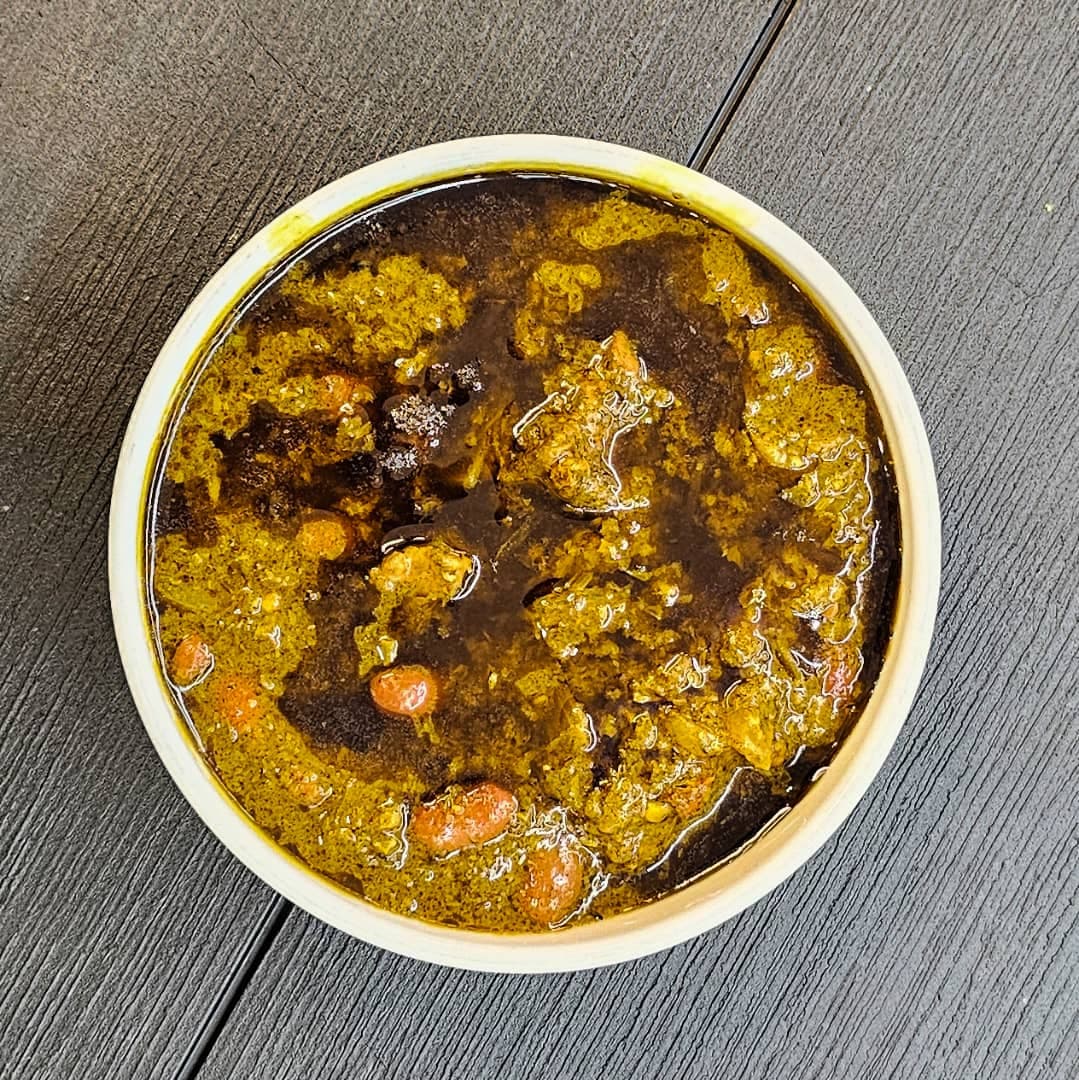 چلو خورشت قورمه سبزی