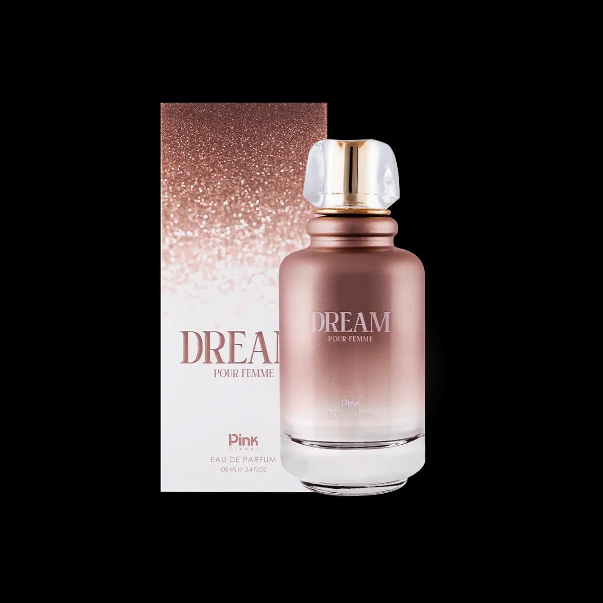 ادوپرفیوم زنانه پینک ویژوآل مدل Dream حجم 100 میلی لیتر – رایحه مون پاریس Mon Paris