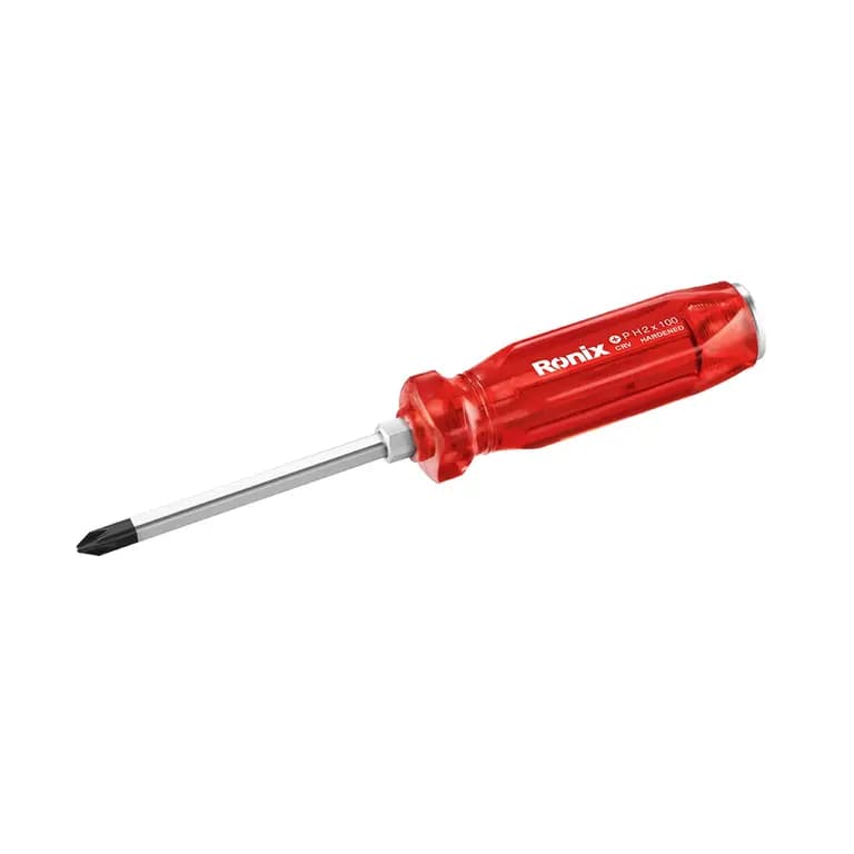 پیچ گوشتی ضربه خور 2×150 میلی متری چهار سو رونیکس مدل RH-2965