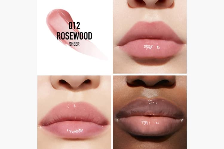 رژلب مایع و حجم دهنده لب دیور شماره 012 (Rosewood) — تصویر ۶