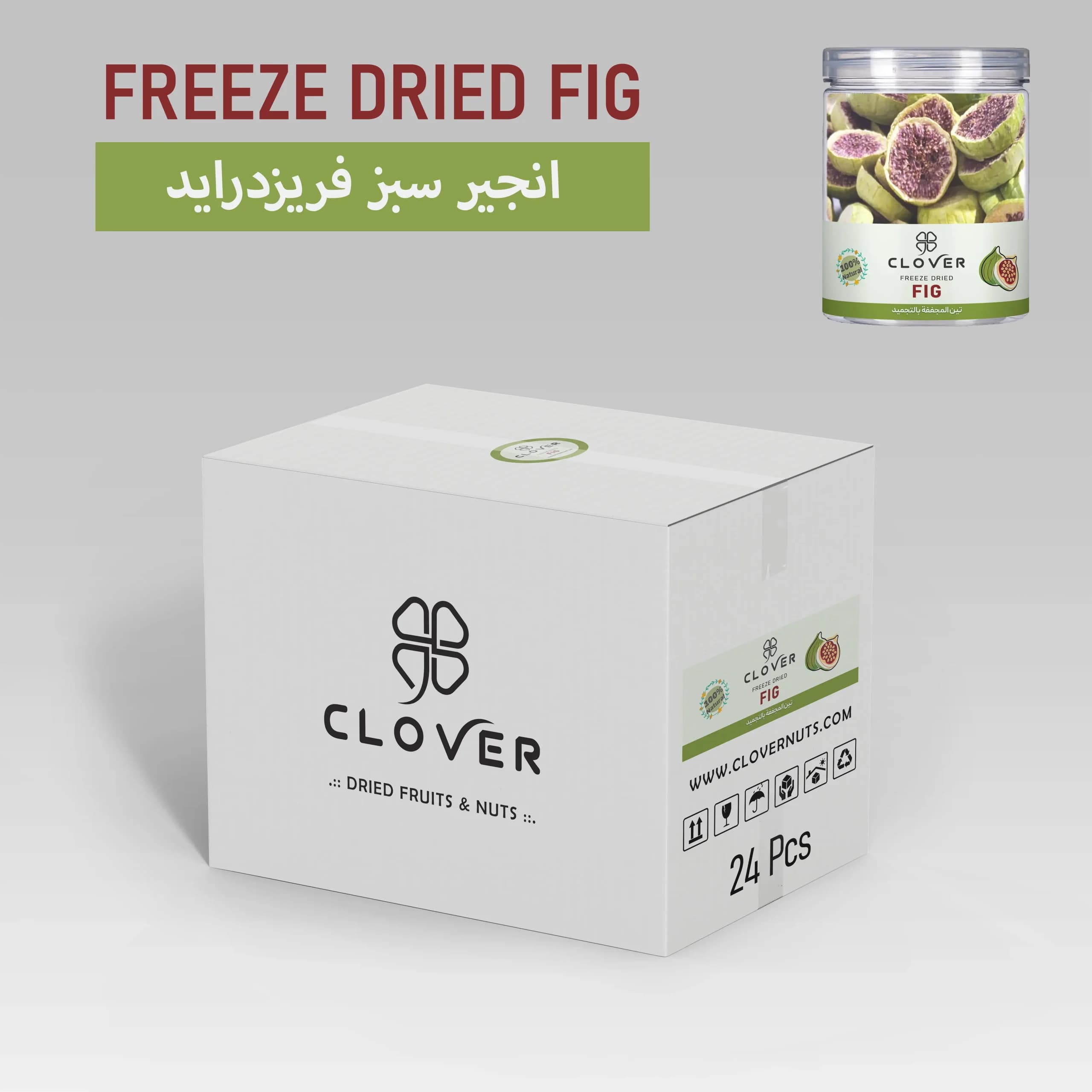 میوه خشک فریزدرای عمده انجیر سبز