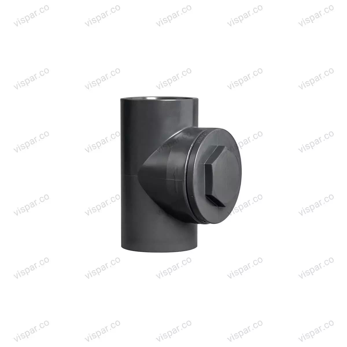 شیر یک طرفه upvc دریچه ای ویسپار سایز 63 — تصویر ۲