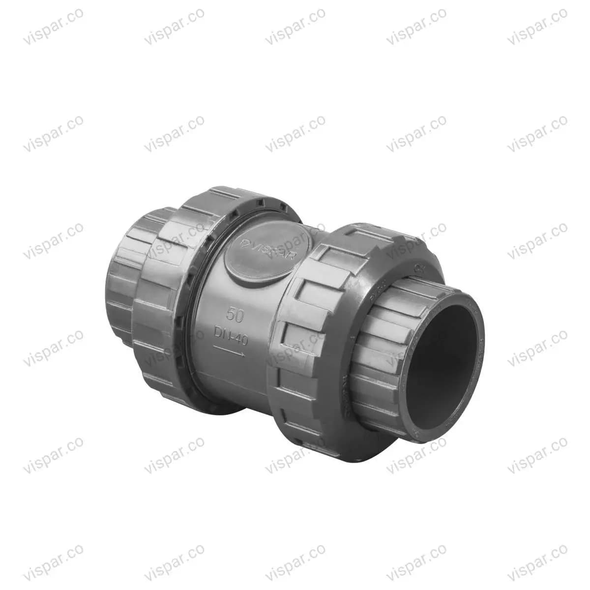 شیر یک طرفه upvc فنردار ویسپار سایز 90