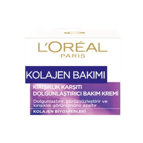 کرم کلاژن ساز لورال L’Oreal با خاصیت ضد پیری قوی حجم ۵۰ میل