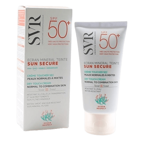 کرم ضد آفتاب رنگی SVR مدل MINERAL SPF50 حجم ۶۰ میلی لیتر