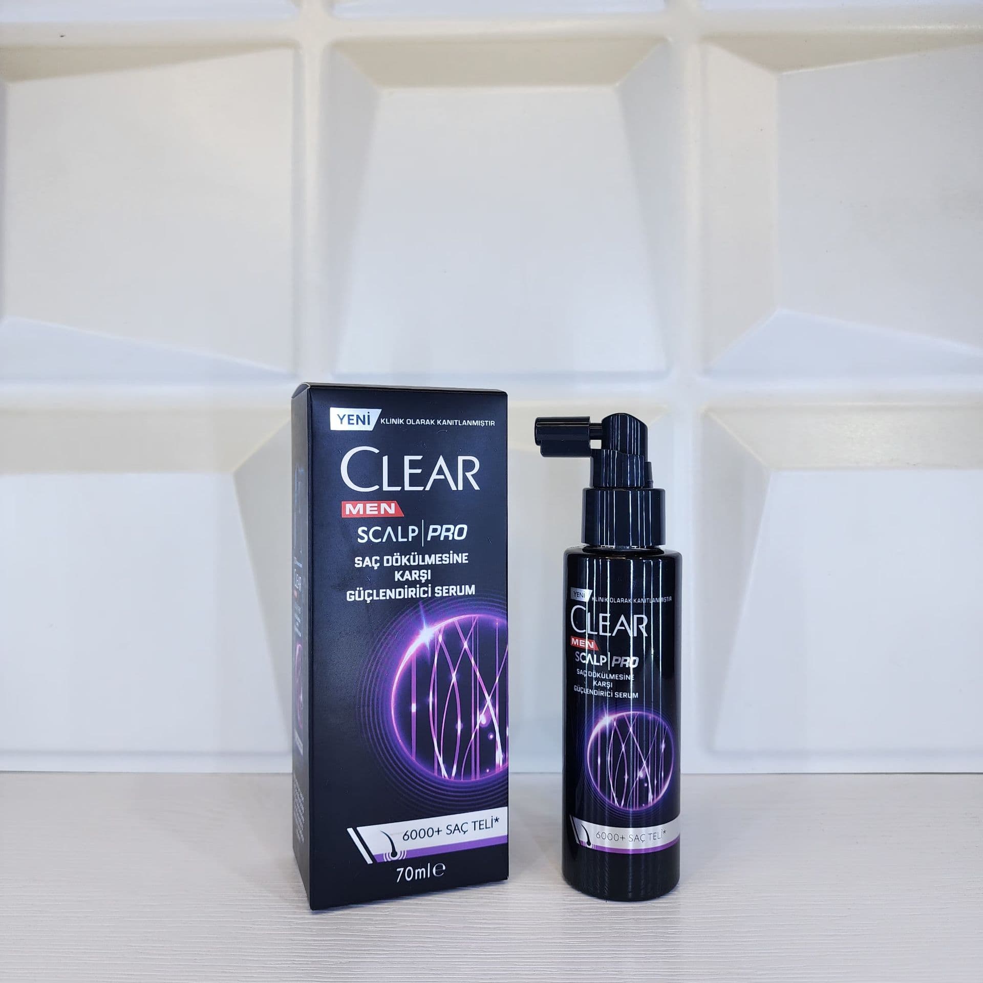 سرم تقویتکننده مو مردانه کلیر مدل Clear Men Scalp Pro — تصویر ۴